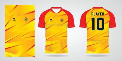 modèle de conception de maillot de football vecteur