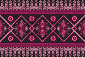 motif traditionnel oriental ethnique géométrique.figure style de broderie tribale.design pour le fond papier peint vêtements emballage tissu illustration vectorielle