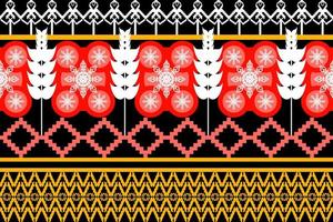 motif traditionnel oriental ethnique géométrique.figure style de broderie tribale.design pour le fond papier peint vêtements emballage tissu illustration vectorielle vecteur