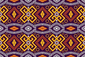 motif traditionnel oriental ethnique géométrique.figure style de broderie tribale.design pour le fond papier peint vêtements emballage tissu illustration vectorielle vecteur