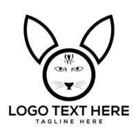 fichier vectoriel gratuit de logo de démonstration d'animaux