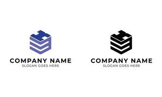 modèle de conception de logo carré minimaliste. création de logo unique avec le concept de la lettre b, la lettre k avec une boîte. graphiques vectoriels vecteur