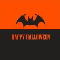 joyeux halloween illustration vectorielle de fond. conception d'affiche de monstre effrayant vecteur