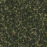 motif de camouflage vert sans soudure avec de petites formes abstraites. composition dense. bon pour l'habillement, le tissu, le textile, les articles de sport. texture grunge. vecteur