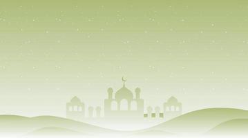 arrière-plan islamique. fond eid mubarak. fond de ramadan kareem. vecteur