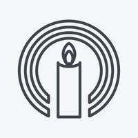 icône foi adaptée au symbole communautaire. vecteur