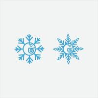 caméléon combinaison flocons de neige vecteur