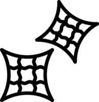 illustration de conception d'icône de vecteur d'oreiller