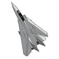 f14 jet fighter battant manuver vector design