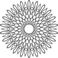 oeuvre de mandala royal pour la décoration, la conception, le tatouage, la paix