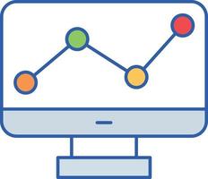 icône de vecteur d'analyse qui peut facilement modifier ou éditer