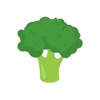 brocoli vert. légumes sains pour les enfants vecteur