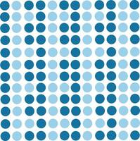 motif à pois bleu, fond vectorielle continue. vecteur