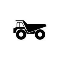 modèle de conception d'icône de camion vecteur