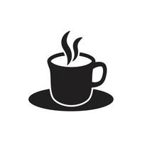 modèle de conception d'icône de café vecteur