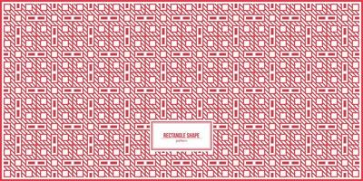 rectangle abstrait motif rouge avec ligne diagonale vecteur