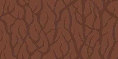 bannière brun clair abstraite vectorielle continue avec des bosquets bruns de branches d'arbres vecteur