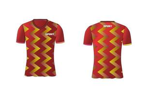 le maillot est une conception de t-shirt de sport moyenne pour l'équipe de football, de basket-ball et de volley-ball