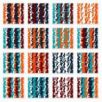 fond abstrait avec des vagues et un motif de tourbillon. blanc, marron, orange et bleu. convient pour le fond, le textile, le papier peint et la décoration vecteur