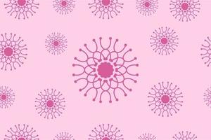 motif géométrique abstrait de fleurs roses. modèle de conception de fond floral sans soudure pinky. ornement vintage à carreler. conception graphique élégante. vecteur