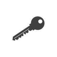 vecteur d'icône de verrouillage. modèles de serrure de porte, clés de cadenas, clés de maison et plus encore. appartement simple