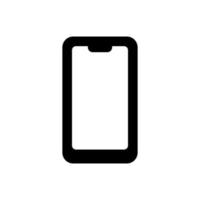 téléphone icône moderne pour la conception de site web vecteur