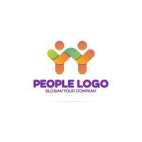 soutenir le logo de la communauté composé de deux personnes