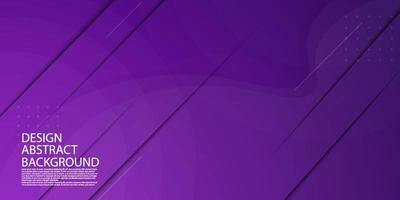 lavande violette abstraite moderne violet avec fond dégradé de lignes. modèle simple pour l'affiche de papier peint de modèle de site Web d'annonce de produit d'affichage. vecteur eps10