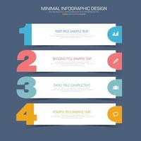 modèle d'infographie d'entreprise avec icône, illustration de conception vectorielle vecteur