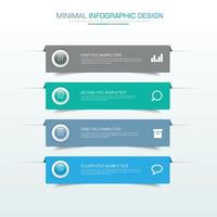 modèle d'infographie d'entreprise avec icône, illustration de conception vectorielle vecteur