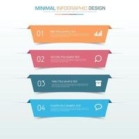 modèle d'infographie d'entreprise avec icône, illustration de conception vectorielle vecteur