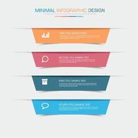 modèle d'infographie d'entreprise avec icône, illustrations de conception vectorielle vecteur