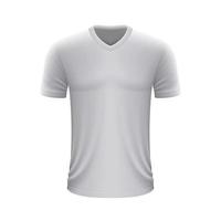 chemise de football vierge vecteur