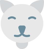 illustration vectorielle de chat chanceux sur fond.symboles de qualité premium.icônes vectorielles pour le concept et la conception graphique. vecteur