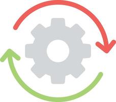 réglage de l'illustration vectorielle de rechargement sur un arrière-plan.symboles de qualité premium.icônes vectorielles pour le concept et la conception graphique. vecteur