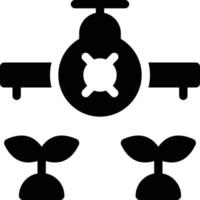 illustration vectorielle de drone sur un fond. symboles de qualité premium. icônes vectorielles pour le concept et la conception graphique. vecteur