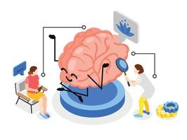 composition de la santé mentale vecteur