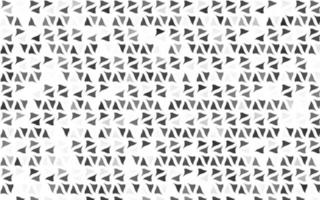 argent clair, disposition vectorielle grise avec des lignes, des triangles. vecteur