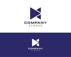 lettre m logo design-media icon logo design-m lettre media icon logo design vecteur