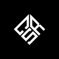 création de logo de lettre rse sur fond noir. concept de logo de lettre initiales créatives rse. conception de lettre rse. vecteur