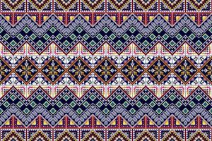 conception de motif ethnique abstrait géométrique. tapis en tissu aztèque ornements de mandala décorations textiles papier peint. tribal boho natif ethnique turquie broderie traditionnelle vecteur fond