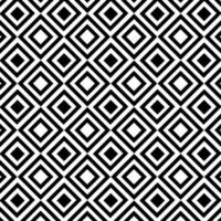 fond de vecteur de motif noir et blanc en forme de losange géométrique sans couture