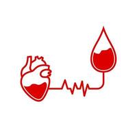 vecteur de transfusion sanguine. conception de pharmacie médicale et de soins de santé