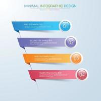 modèle d'infographie d'entreprise avec icône, illustration de conception vectorielle vecteur