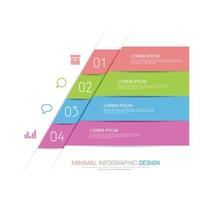 modèle d'infographie d'entreprise avec icône, illustration de conception vectorielle vecteur