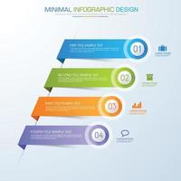 modèle d'infographie d'entreprise avec icône, illustration de conception vectorielle vecteur