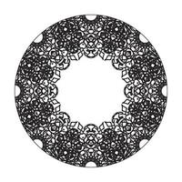 vecteur rond cercle abstrait. style mandala.