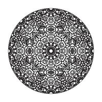 mandala dessiné à la main. décoration en ornement de doodle oriental ethnique. vecteur