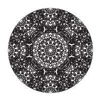 vecteur rond cercle abstrait. style mandala.