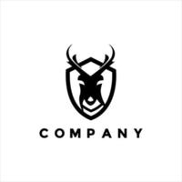 vecteur de logo pronghorn pour votre entreprise ou votre entreprise
